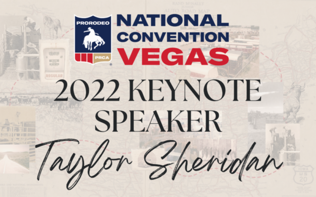 Taylor Sheridan to be keynote speaker at 2022 PRCA Convention in Las Vegas, Nov. 30