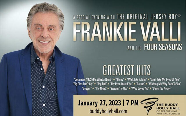 Legendary Frankie Valli and The Four Seasons to Perform at The Buddy Holly Hall