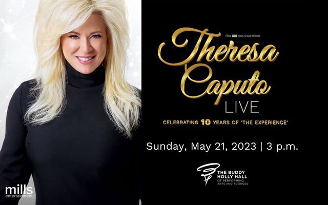 Theresa Caputo Live! The Experience Comes to The Buddy Holly Hall May 21st
