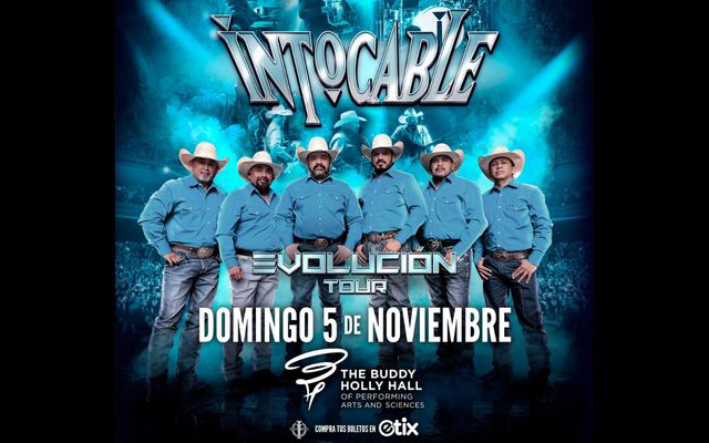<h1 class="tribe-events-single-event-title">INTOCABLE EVOLUCION Tour 2023 at Buddy Holly Hall November 5th</h1>