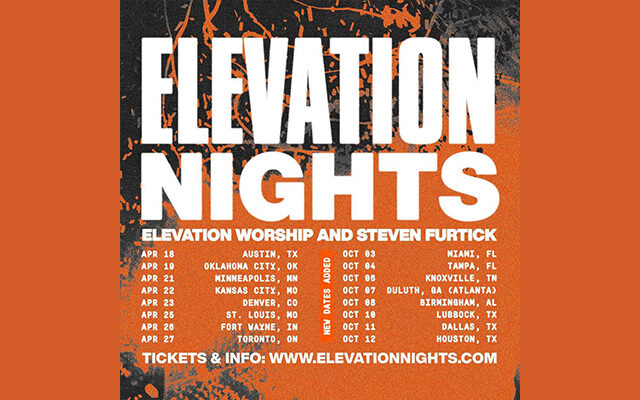 Elevation Worship and Steven Furtick in Lubbock October 10th