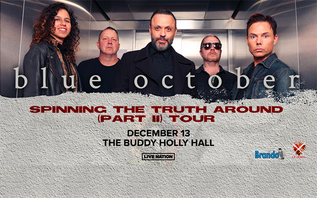 <h1 class="tribe-events-single-event-title">Blue October to Perform at the Buddy Holly Hall in December</h1>