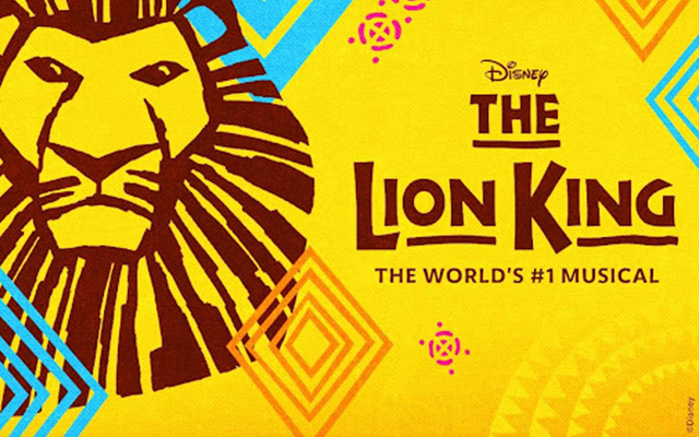 The Lion King in Lubbock Oct 5th -15th