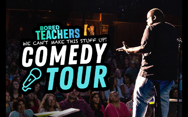 <h1 class="tribe-events-single-event-title">Bored Teachers: We Can’t Make This Stuff Up! Comedy Tour January 26th @ Buddy Holly Hall</h1>