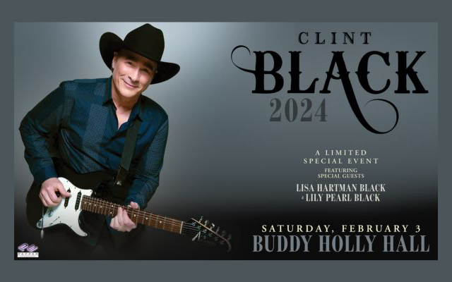 Clint Black Buddy Holly Hall February 3rd
