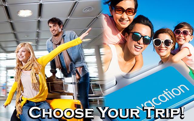 Enter For Your Chance to win Raider Flooring's Choose Your Trip!